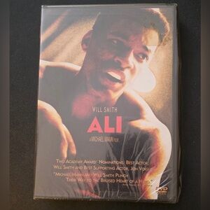 Ali (DVD, 2001) Will Smith Jon Voight Jamie Foxx Michael Mann Muhammad Ali